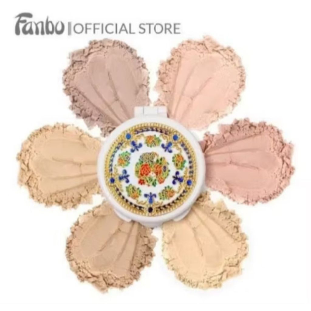 Fanbo Gloria Compact / Bedak Padat Fanbo Putih Original