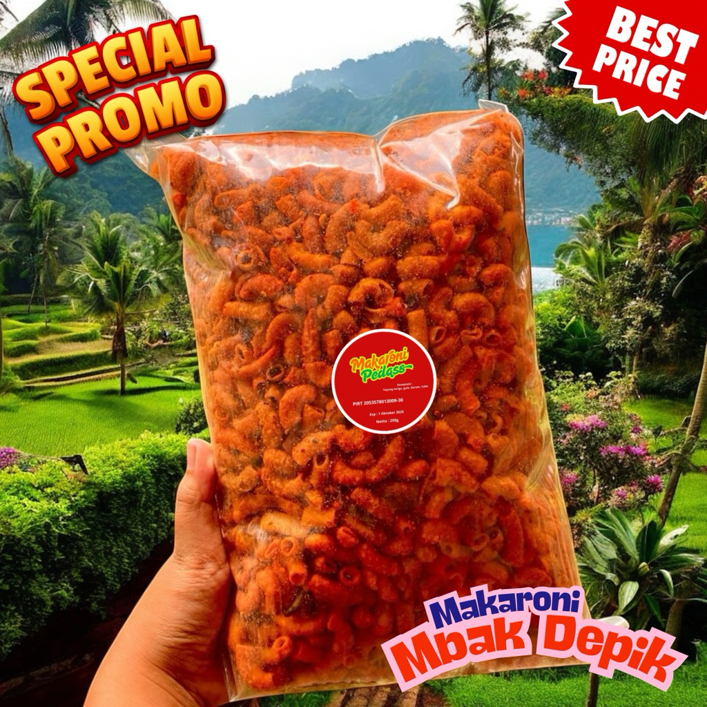 

Makaroni Level Pedas Maksimal 250g – Siap Tantangan
