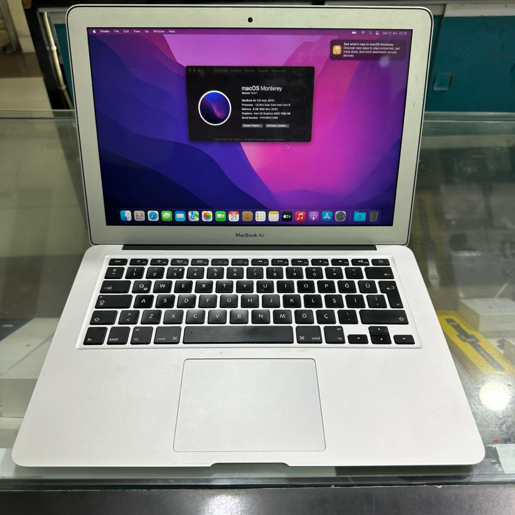 MacBook AIR 13 Inch 2017 8/128 Core i5 Resmi