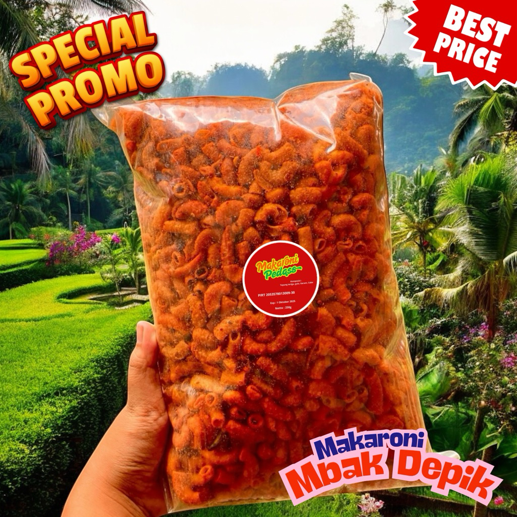 

Makaroni Pedas Hore 250g – Teman Nongkrong Seru!