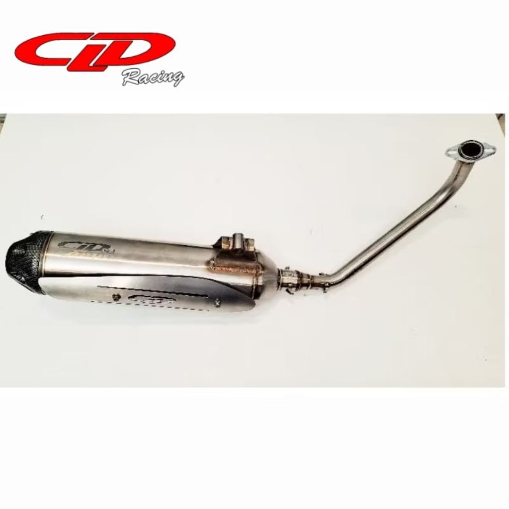 KNALPOT CLD STANDAR RACING C2 STAINLESS MIO MIO J MIO 125 FINO BEAT SCOOPY GENIO VARIO 110