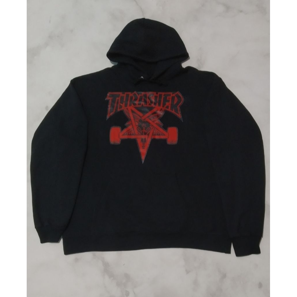 Pulloverhoodie Thrasher Skategoat Original Preloved