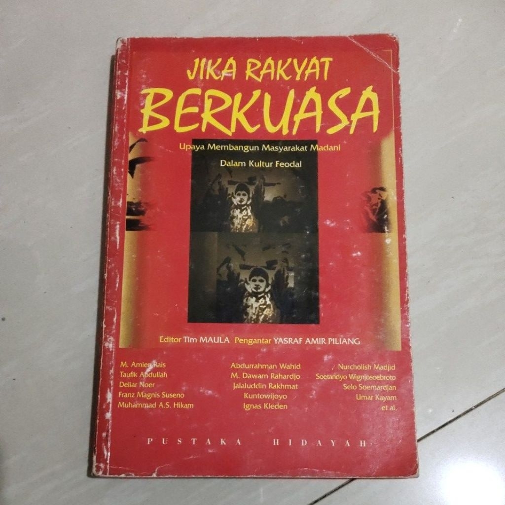 BUKU ORI BUKU JIKA RAKYAT BERKUASA PENERBIT PUSTAKA HIDAYAH
