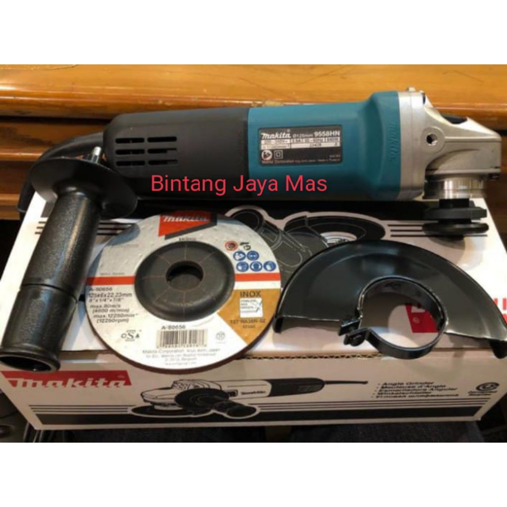 Mesin gerinda tangan Makita 5" Inch (9558HNG)
