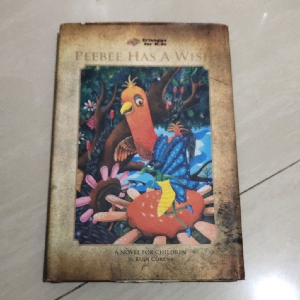 NOVEL ORI NOVEL PEEBEE HAS A WISH PENERBIT ERLANGGA FOR KIDS HARD COVER VERSI BAHASA INGGRIS