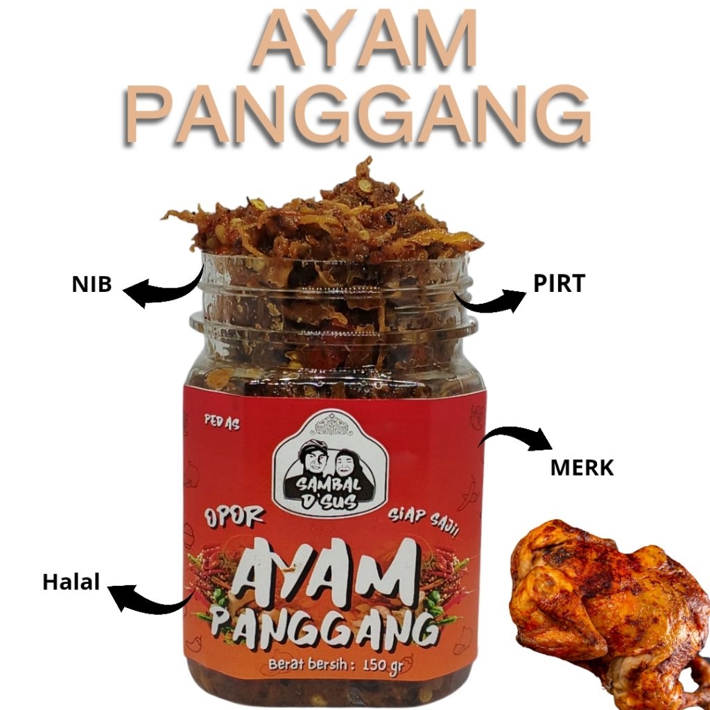 

SAMBAL D'SUS - Sambal Opor Ayam Panggang