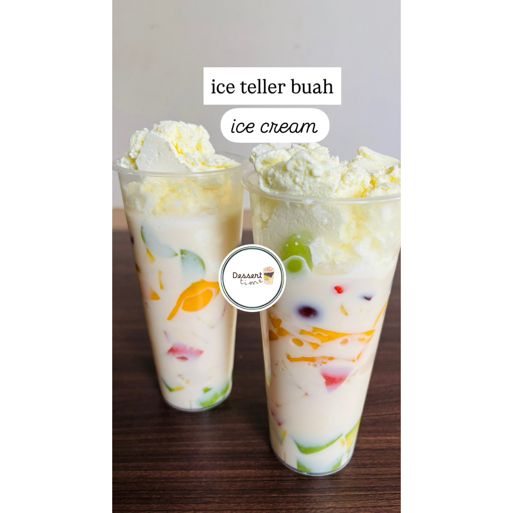 

ice teller cup buah