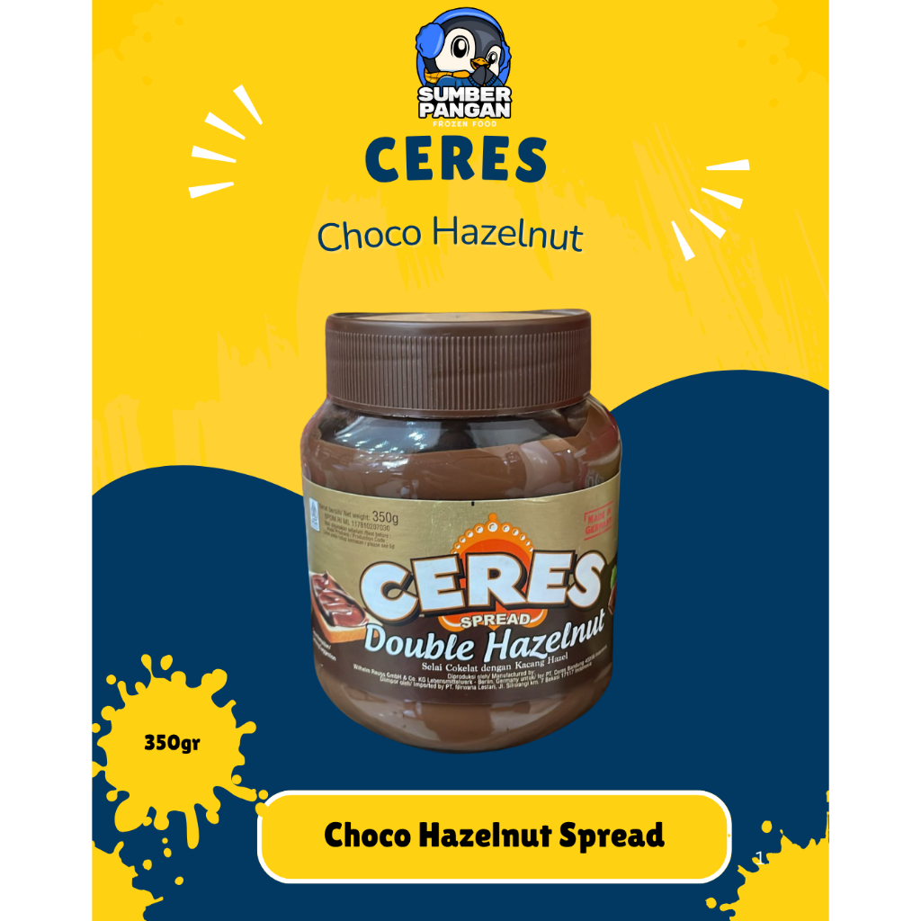

Ceres Double Hazelnut Spread 350gr