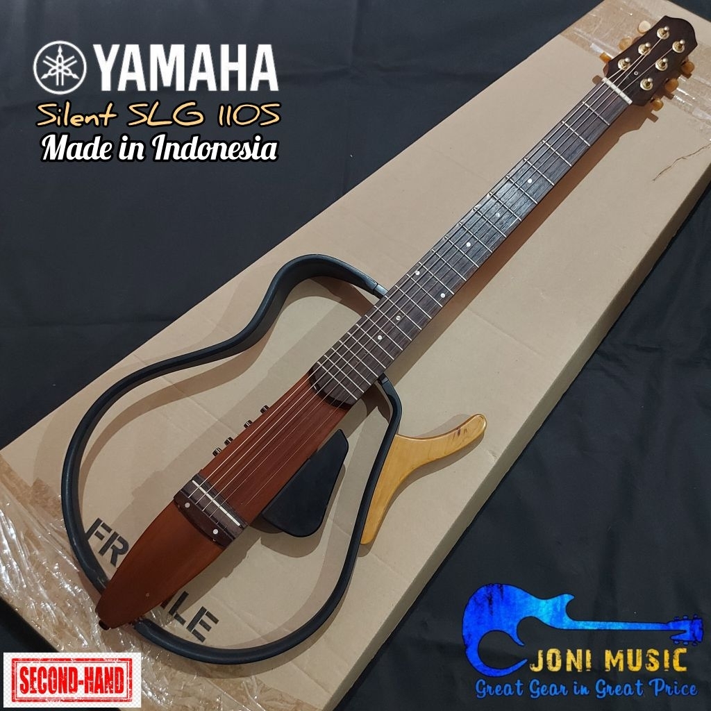 Gitar Yamaha Silent Guitar SLG 110S Original