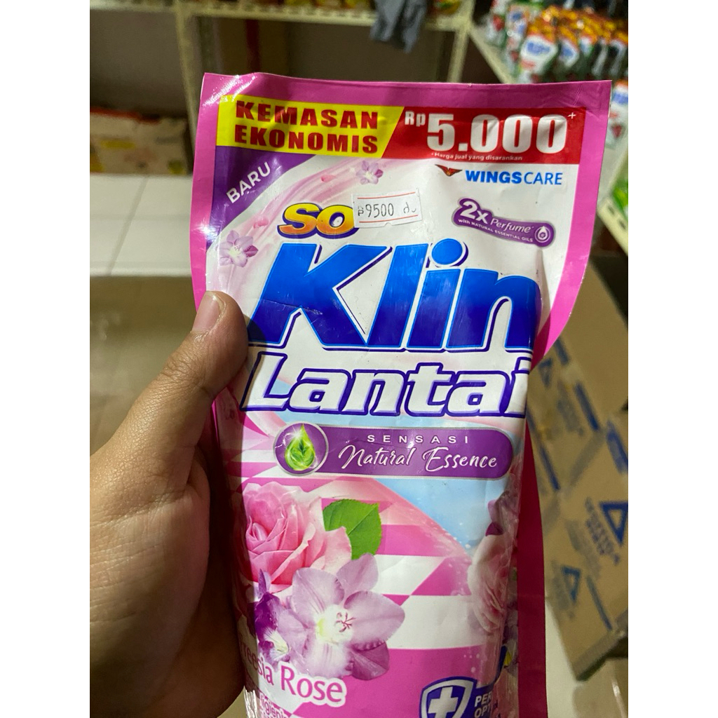 SOKLIN LANTAI PINK