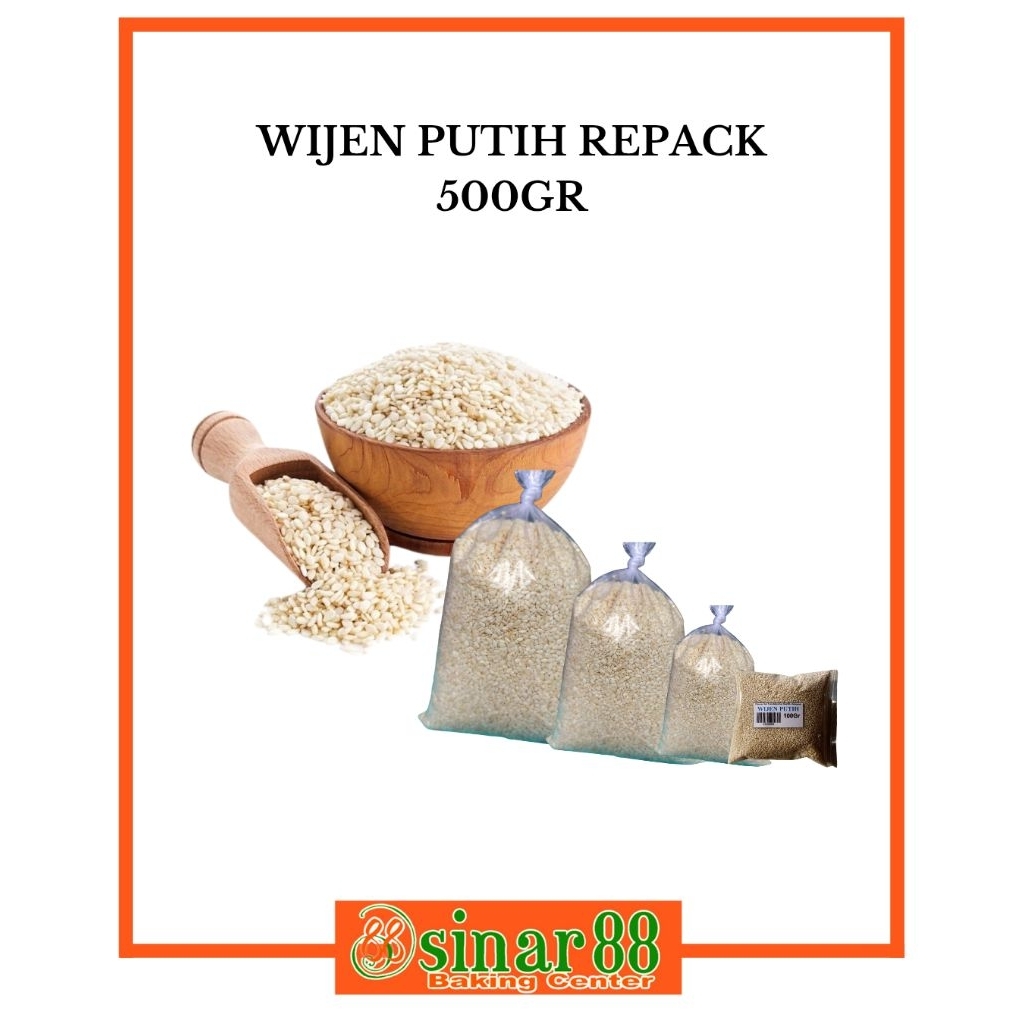 

Wijen Putih 500gr