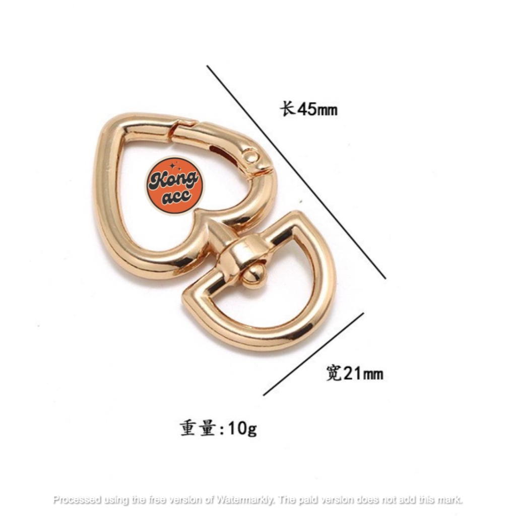 GROSIR / KAITAN TAS LOVE PREMIUM/LUSIN