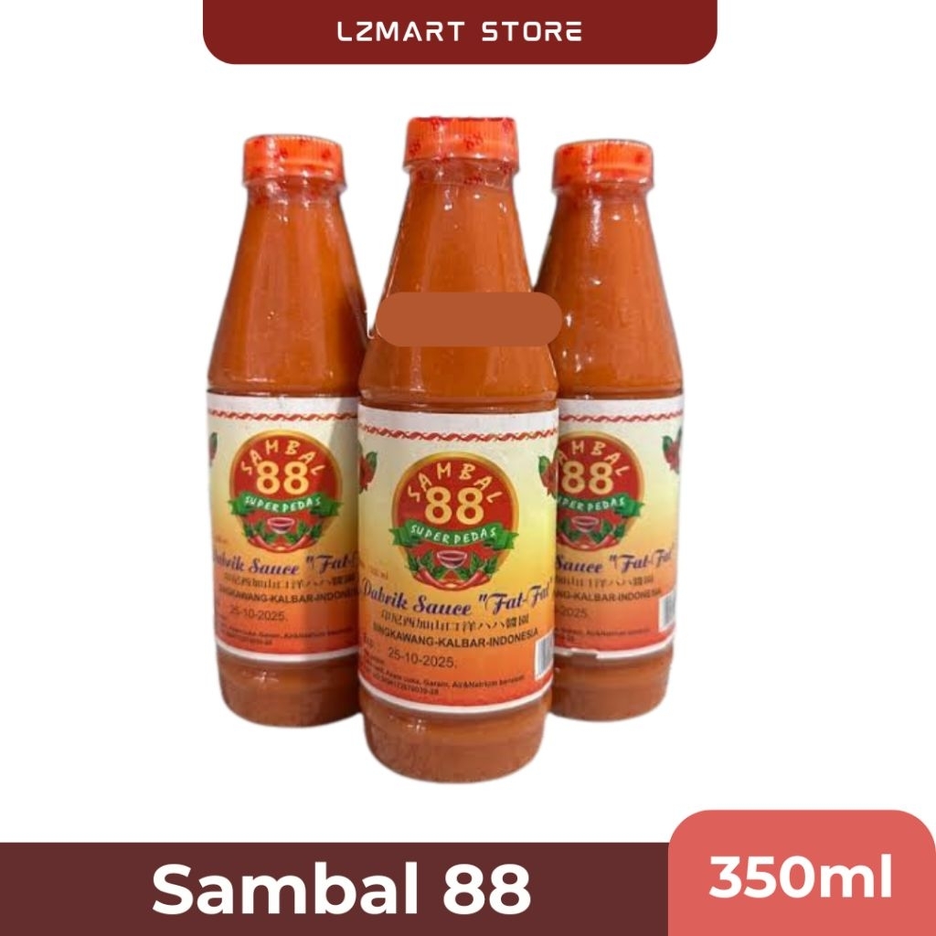 

Sambal 88 Asli Khas Singkawang "fat-fat" (350ml)