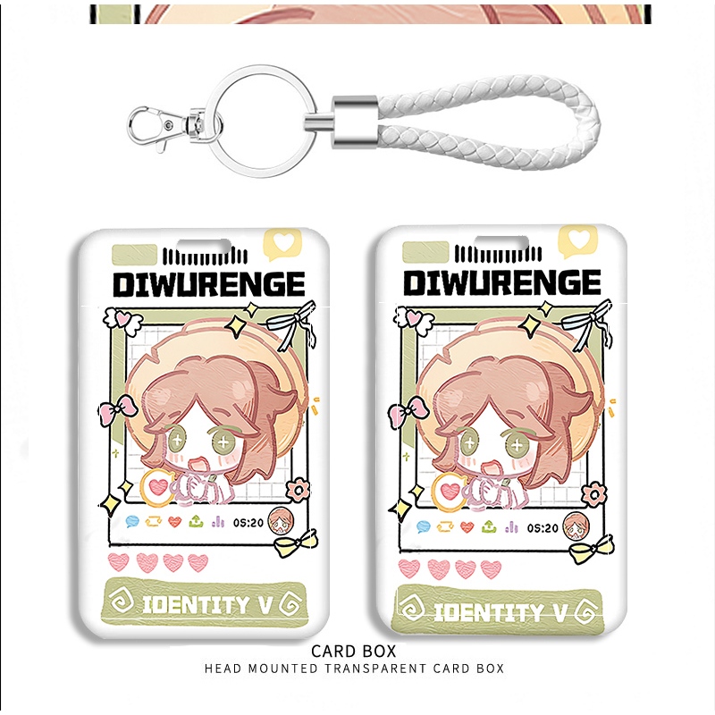

Identity V Kardus KTP Motif karakter Anime, Tempat Kartu Photo Card & ID, Desain Kawaii Gaya Jepang untuk Fans Kollektor