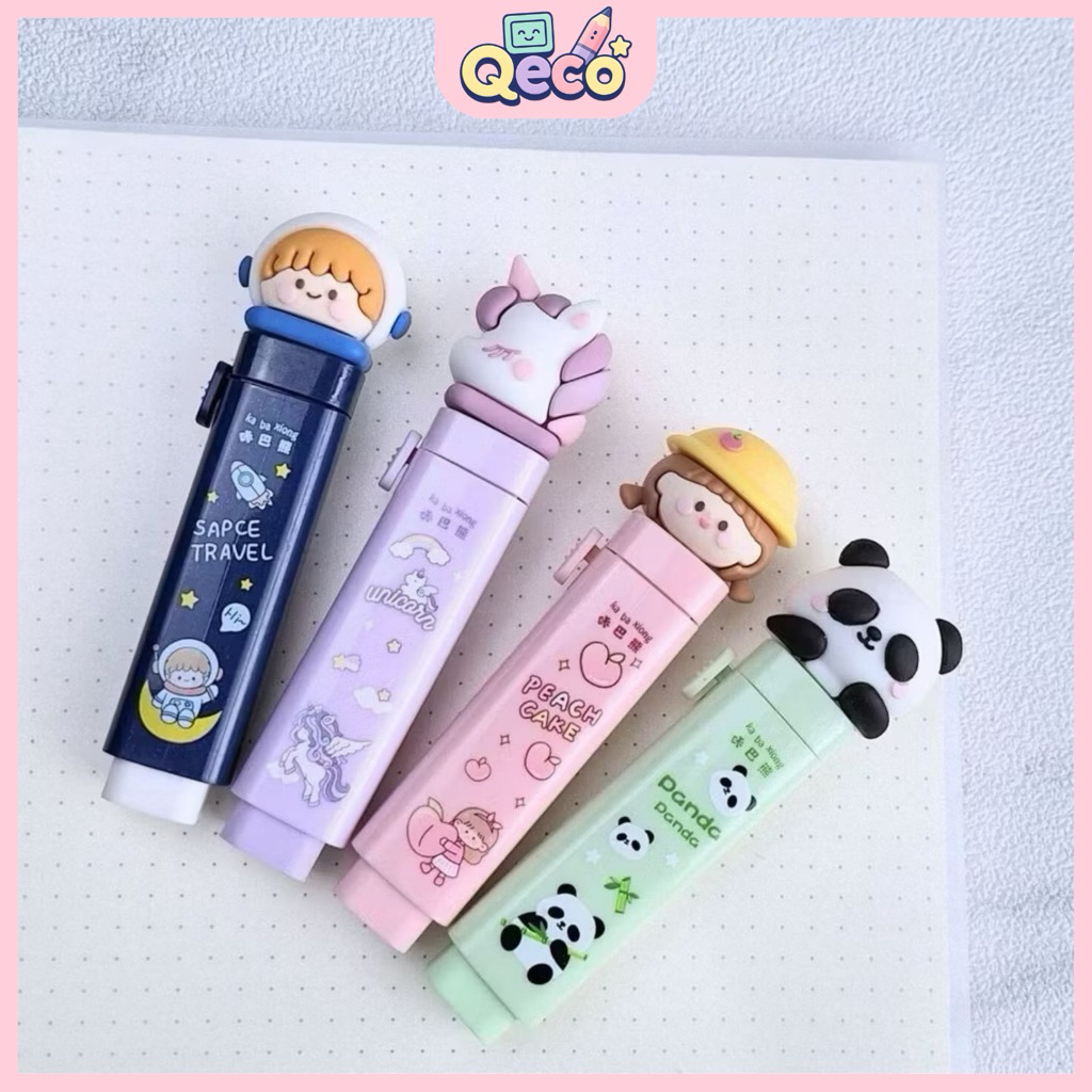 

3D Cartoon Mechanical Eraser / Penghapus Mekanik Dengan Motif Cartoon 3D