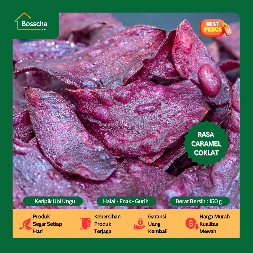 

Keripik Ubi Ungu Termurah - Keripik Ubi Ungu Enak Manis Lezat