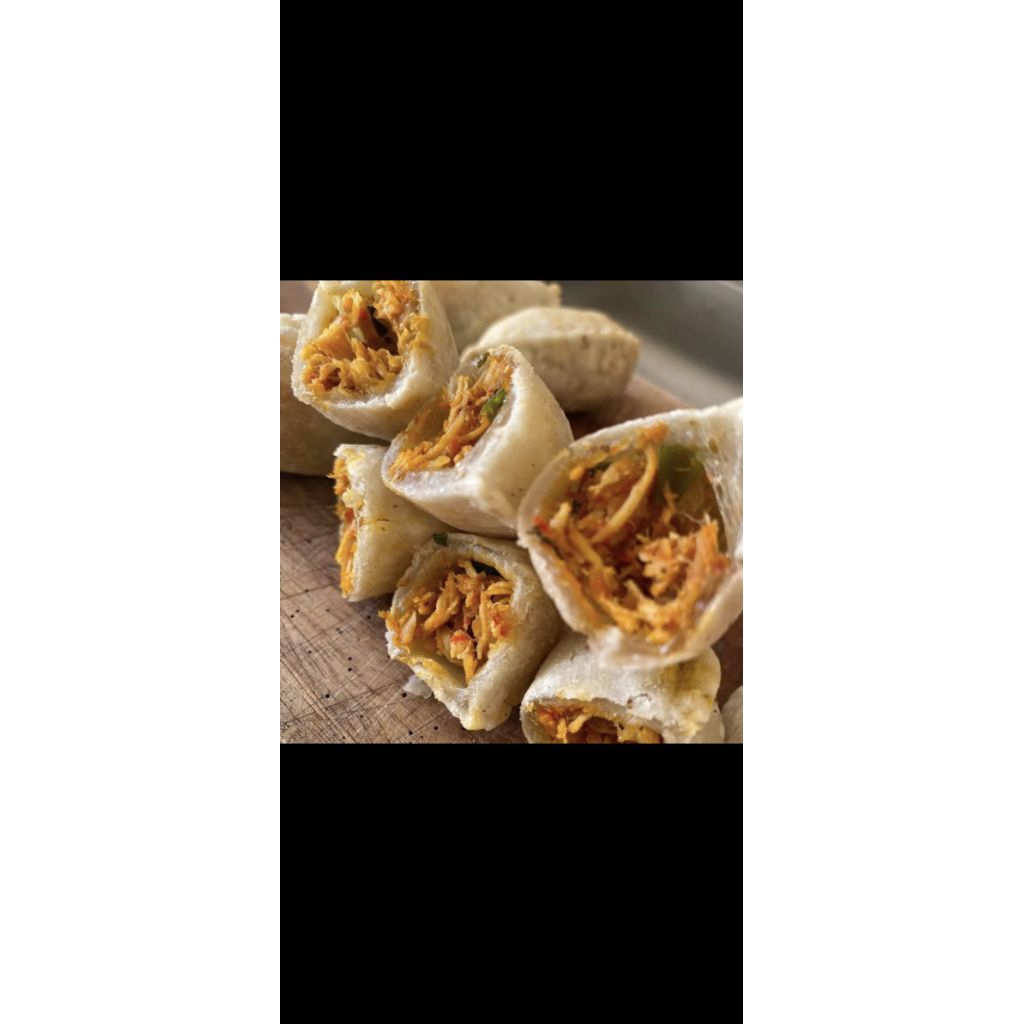 

Cireng ayam suwir pedas, murah renyah viral