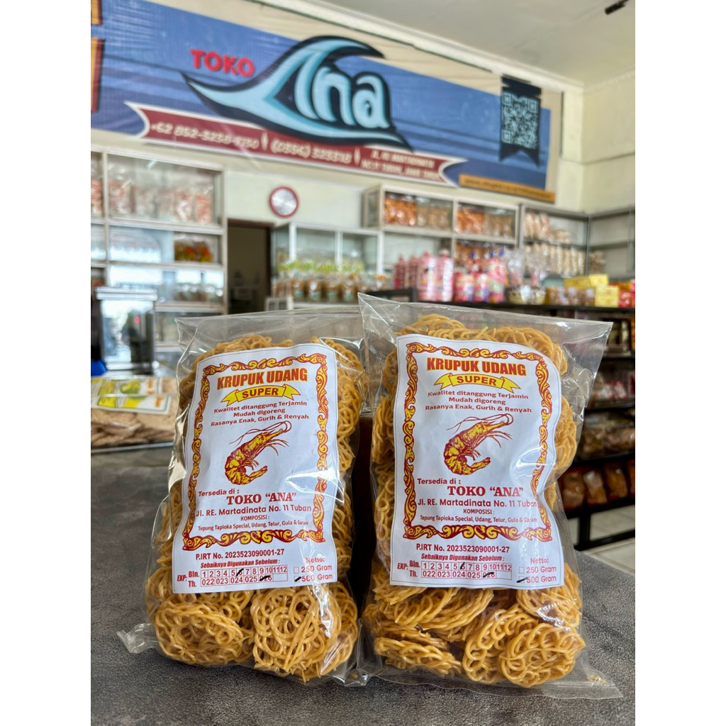 

KERUPUK UDANG SUPER TOKO ANA || Kerupuk Udang Super 500gr