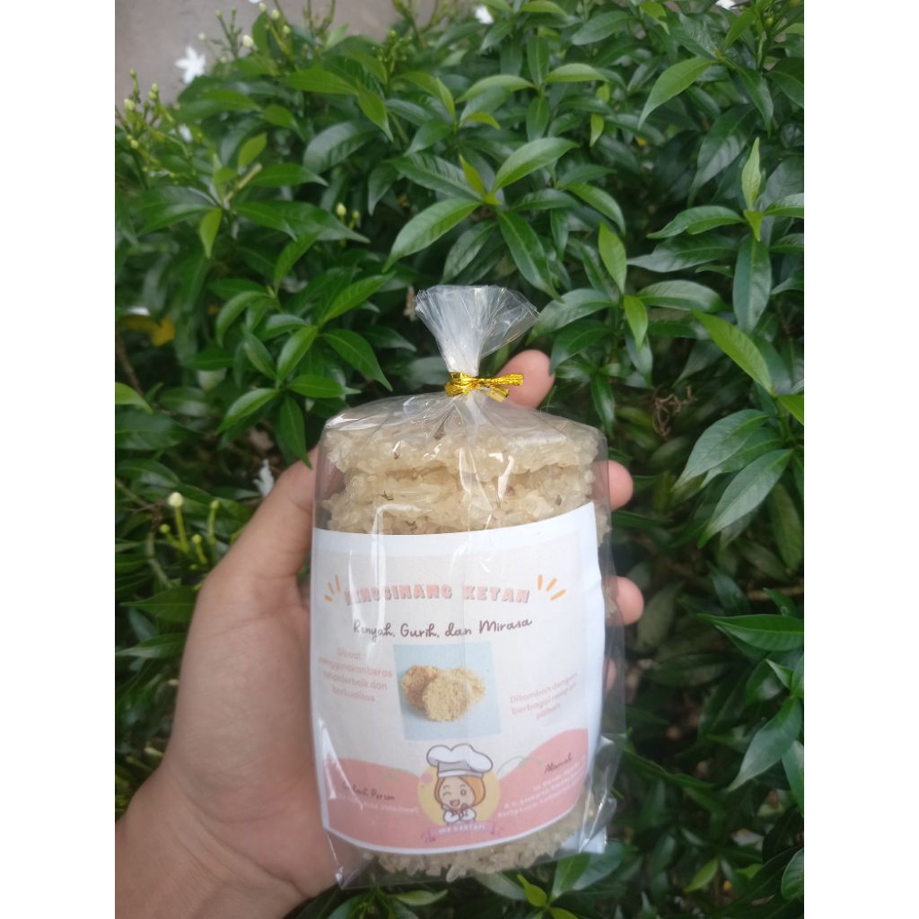 

[Ready] Rengginang Ketan Mentah Isi 12 Biji Rasa Bawang Ketumbar
