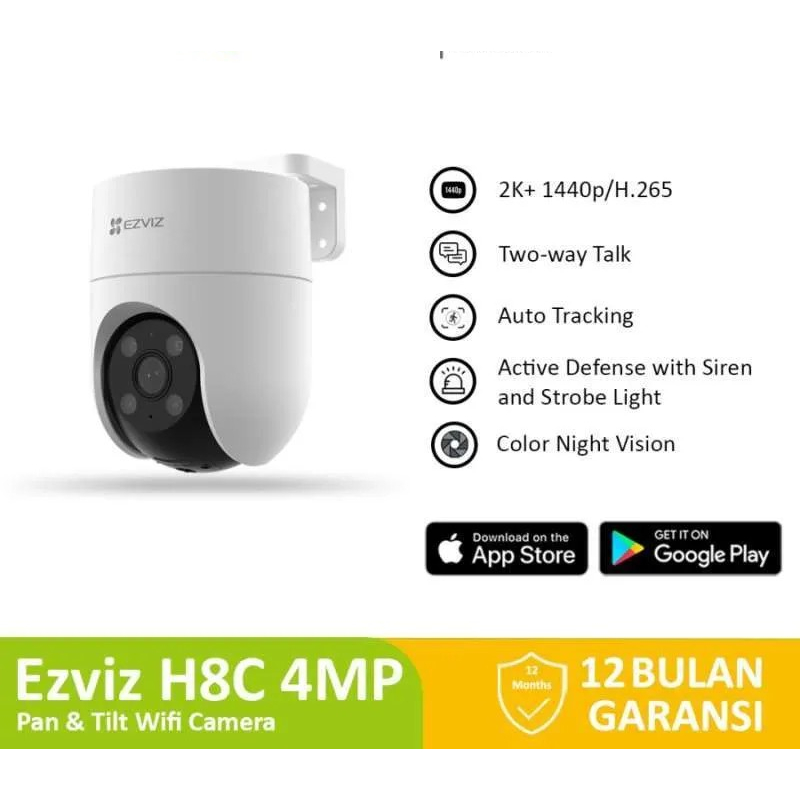 Ezviz H8C Outdoor Camera 2mp/4mp/5mp/8mp