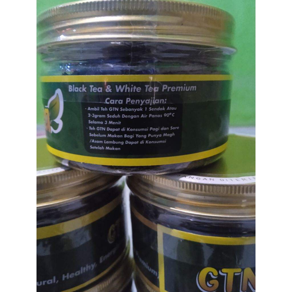 

GTN Tea original teh hitam putih pucuk kamelia sinesis