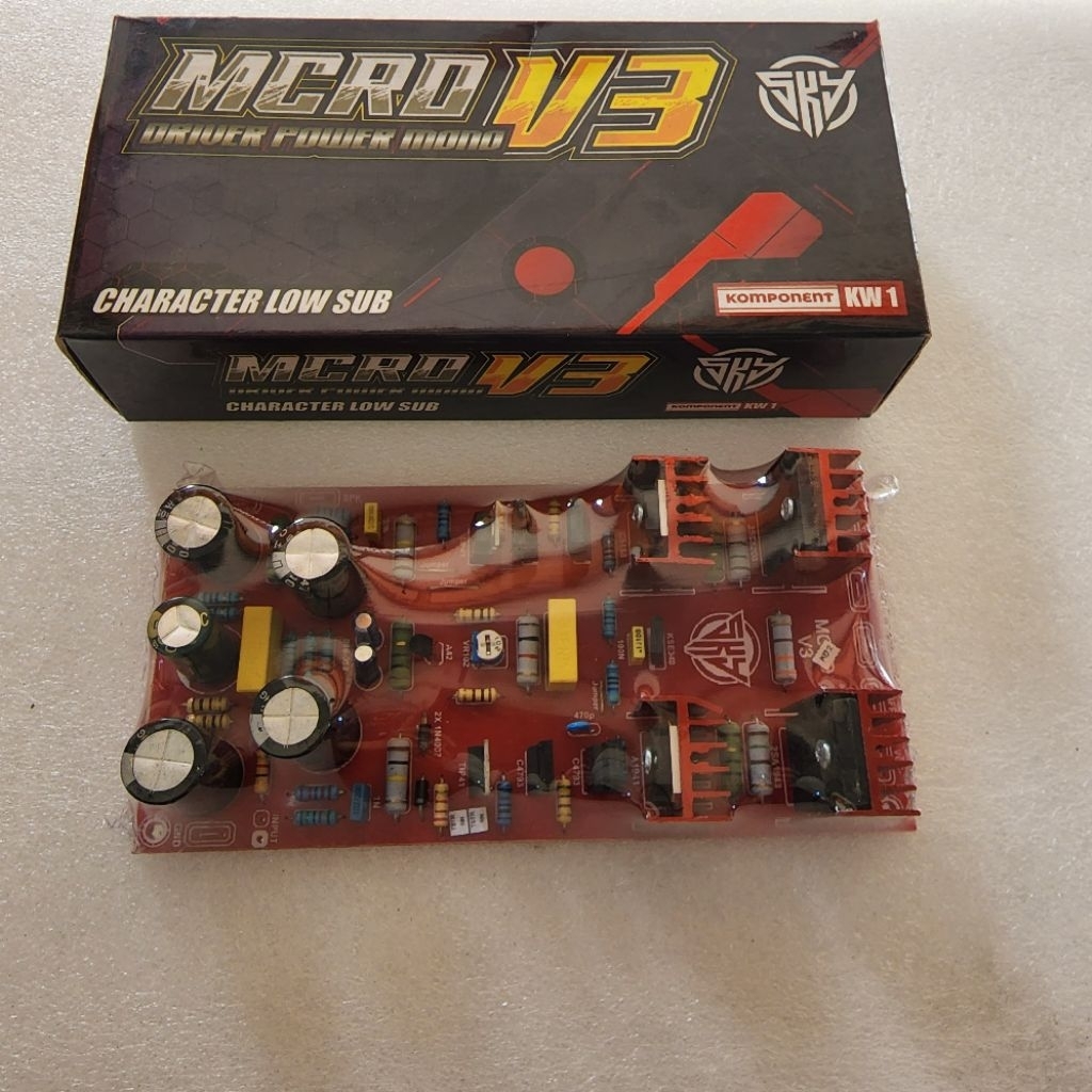 Driver Mono MCRD V3 PCB Fiber Berkualitas by BME