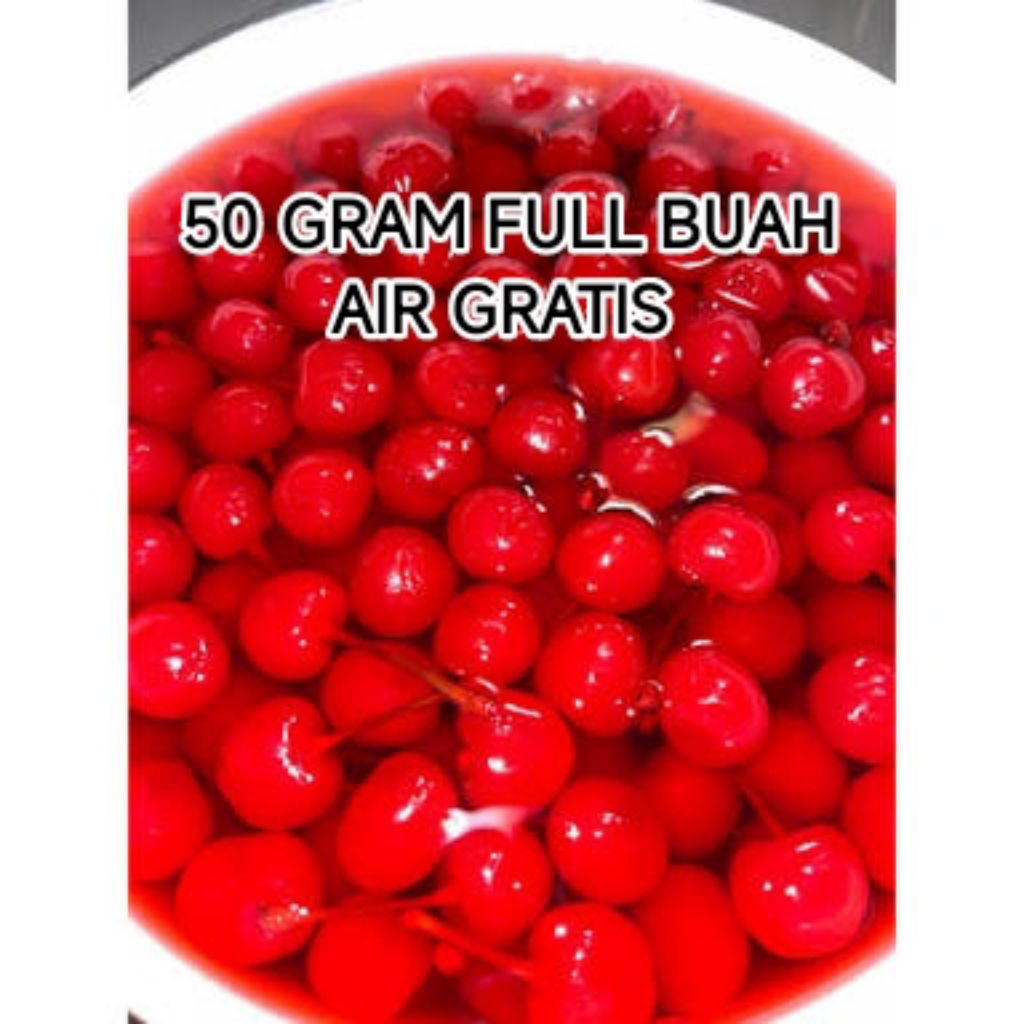 

CHERY TANGKAI PREMIUM 50 GRAM FULL BUAH (+-10 PCS)