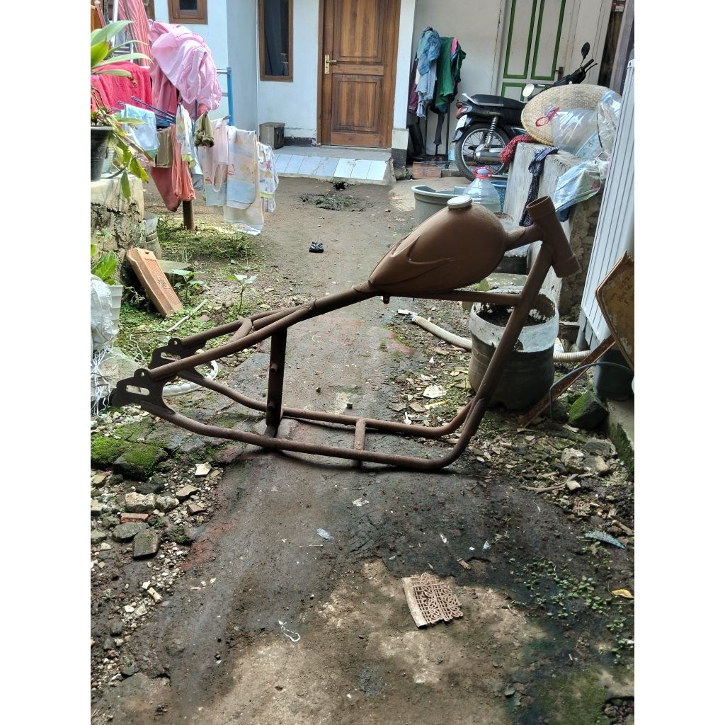 frame rangka chooper mini