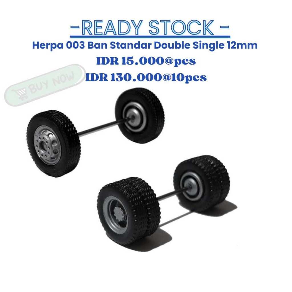 Herpa 003 A 003B Ban Standart Double Single 12mm