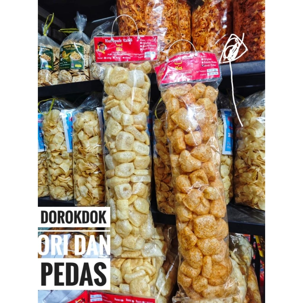 

Dorokdok / kerupuk dorokdok / kerupuk kulit