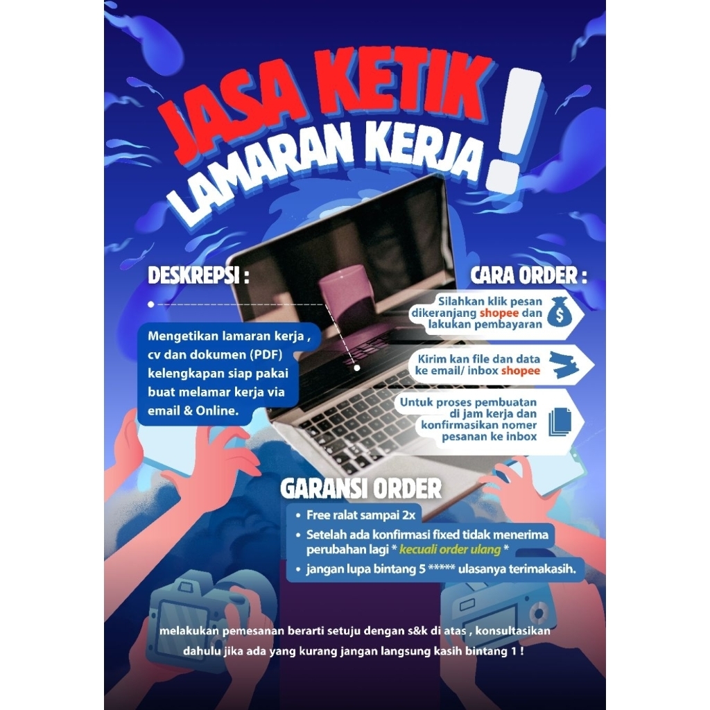 CV RESUME PDF LAMARAN KERJA ONLINE
