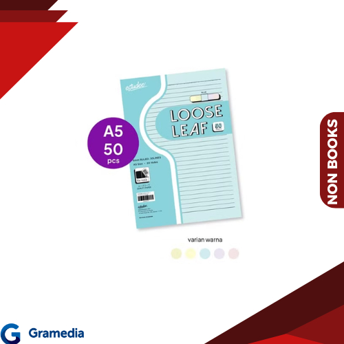 

Gramedia Medan -EESTUDEE LOOSE LEAF J COLOR A5 50 BLUE