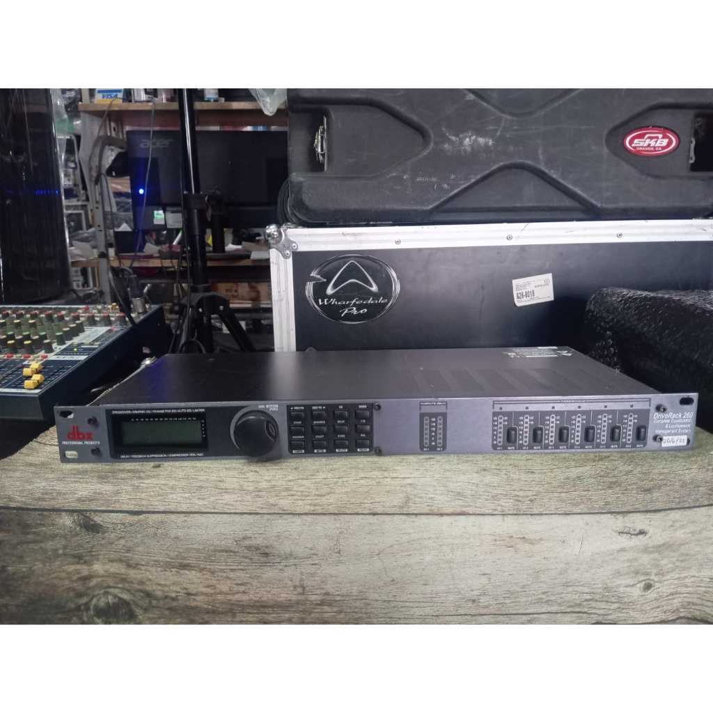 speaker management dbx driverack 260 made in usa