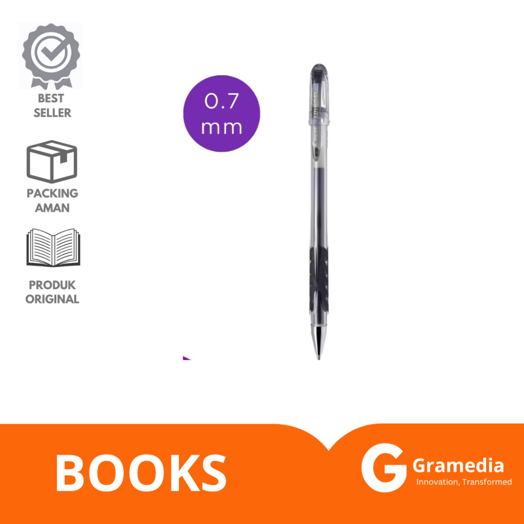 

Gramedia Lampung -Ballpen Pilot Wingel 0.7Mm Black