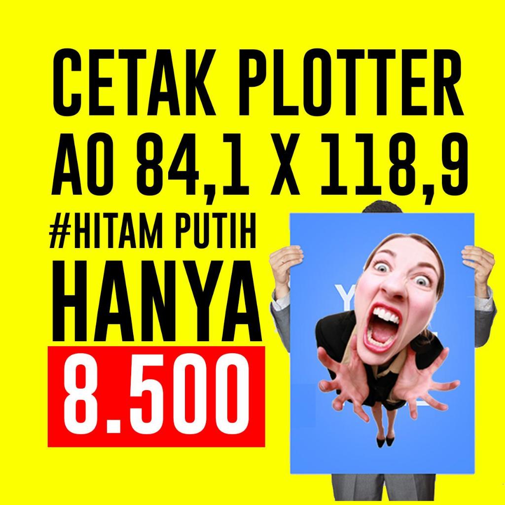 

PRINT CETAK PLOTTER HVS A1 HITAM PUTIH HVS