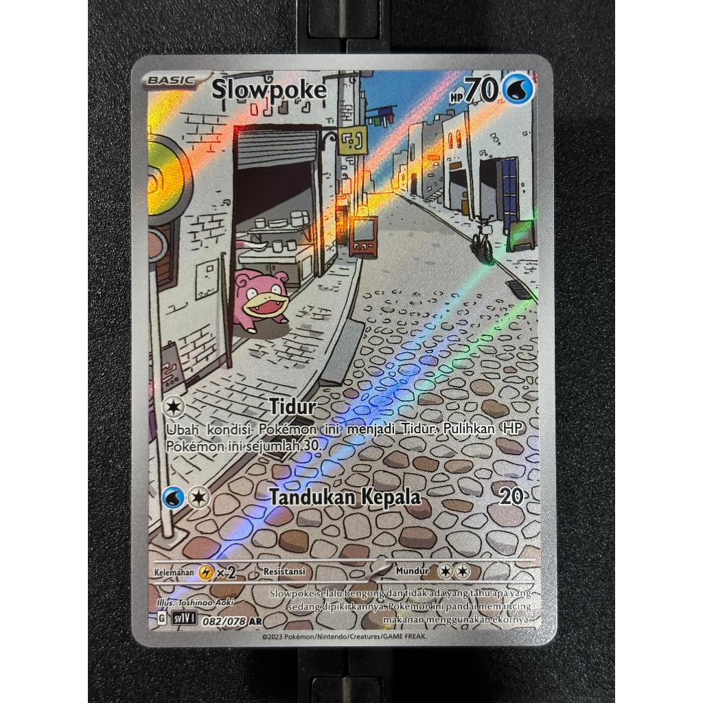 Pokemon TCG Indonesia | Slowpoke (Violet EX) 082/078 AR