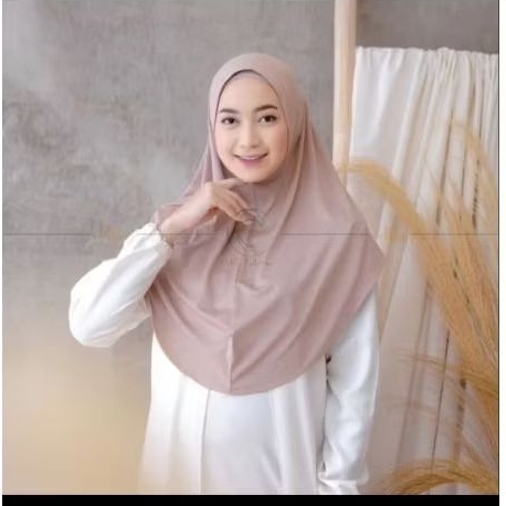 F (F16) HIJAB BERGO NON PET / HIJAB INSTAN NON PET / HIJAB JERSEY NON PET