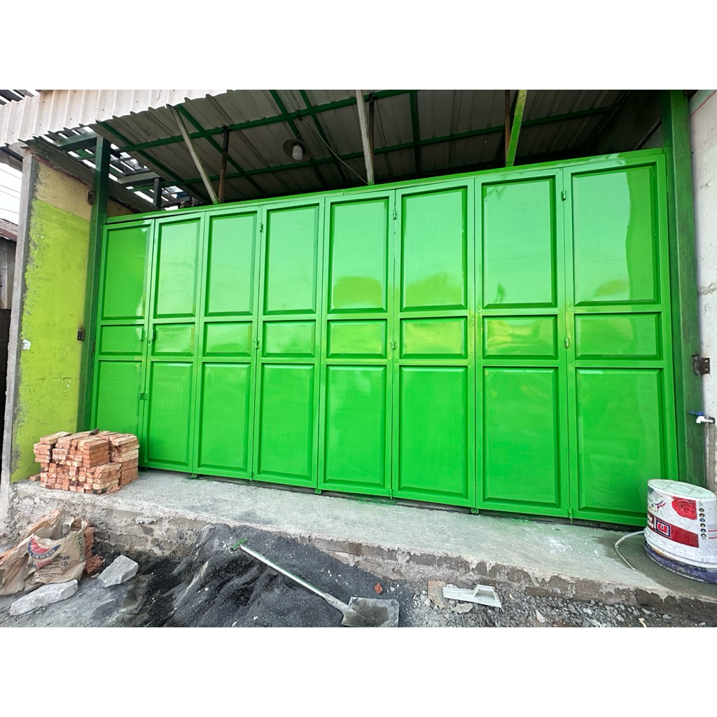 pintu lipat toko/garasi