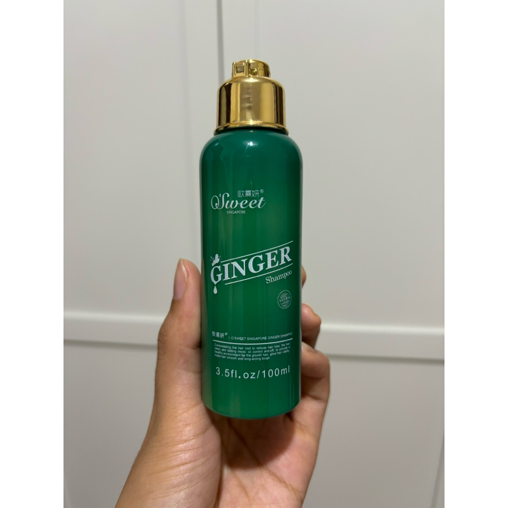 O’Sweet Singapore Ginger Shampoo O Sweet Osweet Preloved 100ml