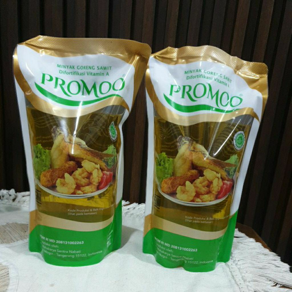 

Minyak goreng Promoo 1ltr refill