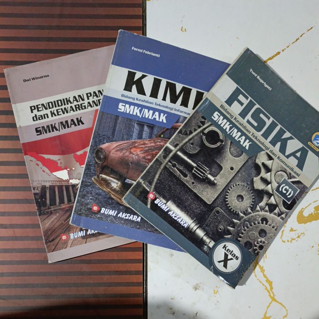 bumi aksara k13 pendidikan kwn/kimia/fisika kelas X/XII SMK/MAK