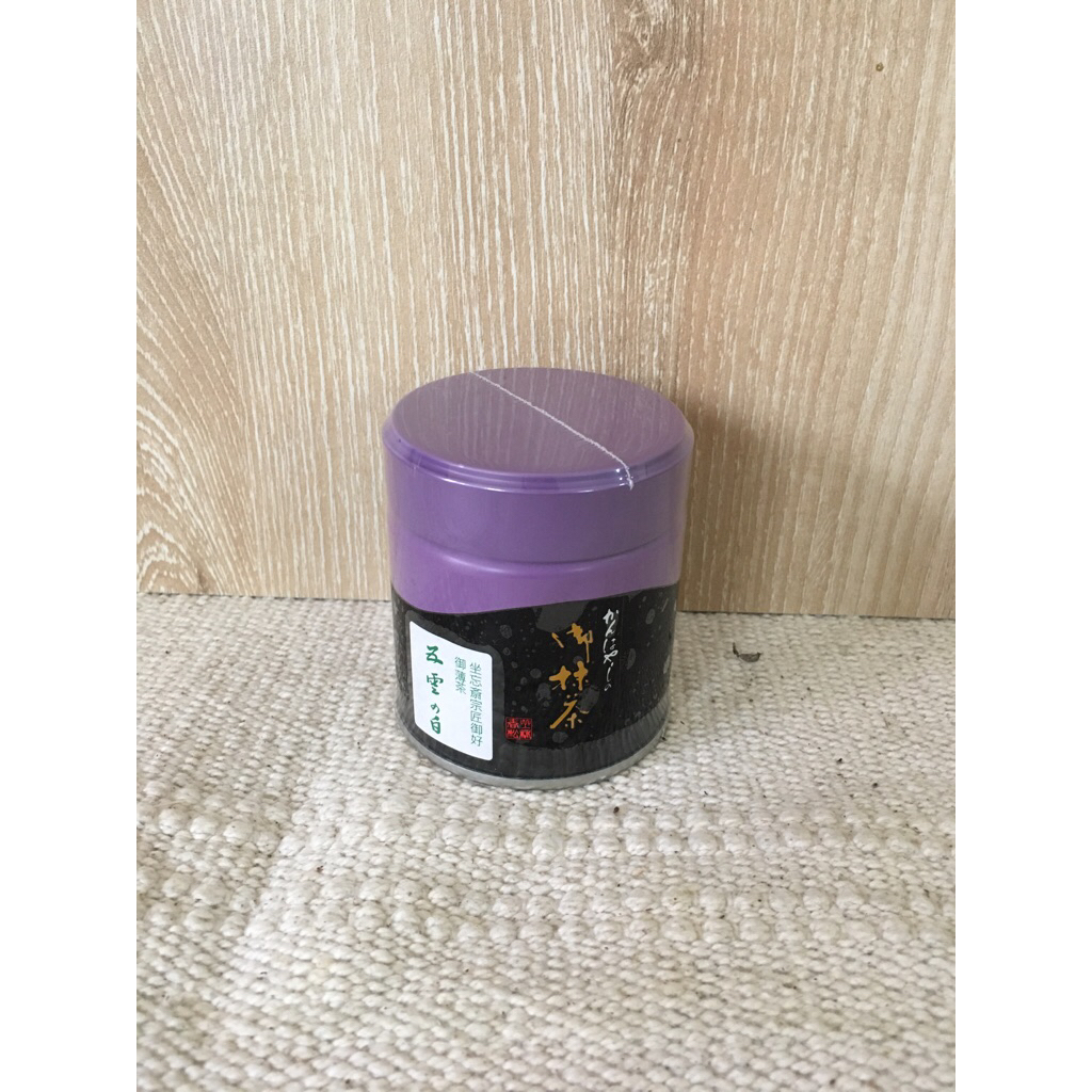 

matcha kanbayashi shunso goun no shiro 40gr can