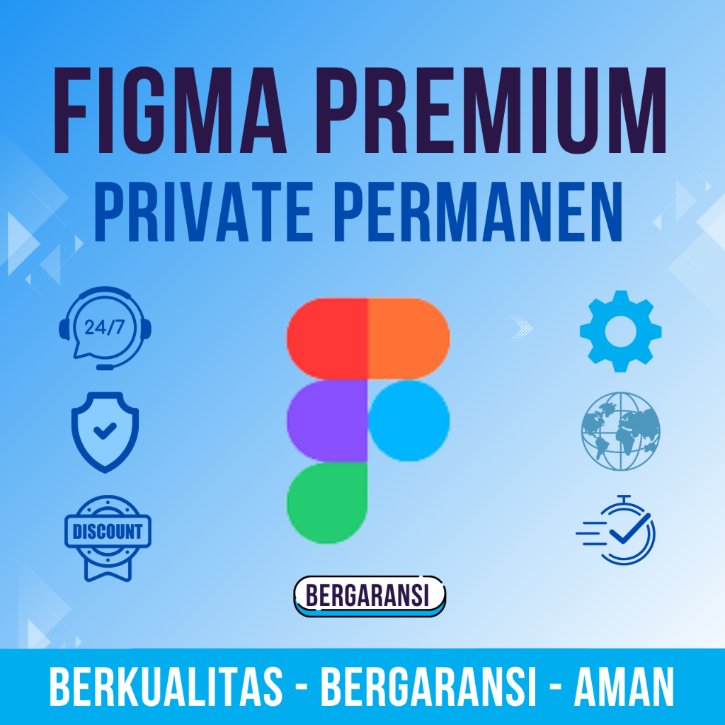 FIGMA PREMIUM EDUCATION PRIVATE PERMANEN + EMAIL EDU BERGARANSI