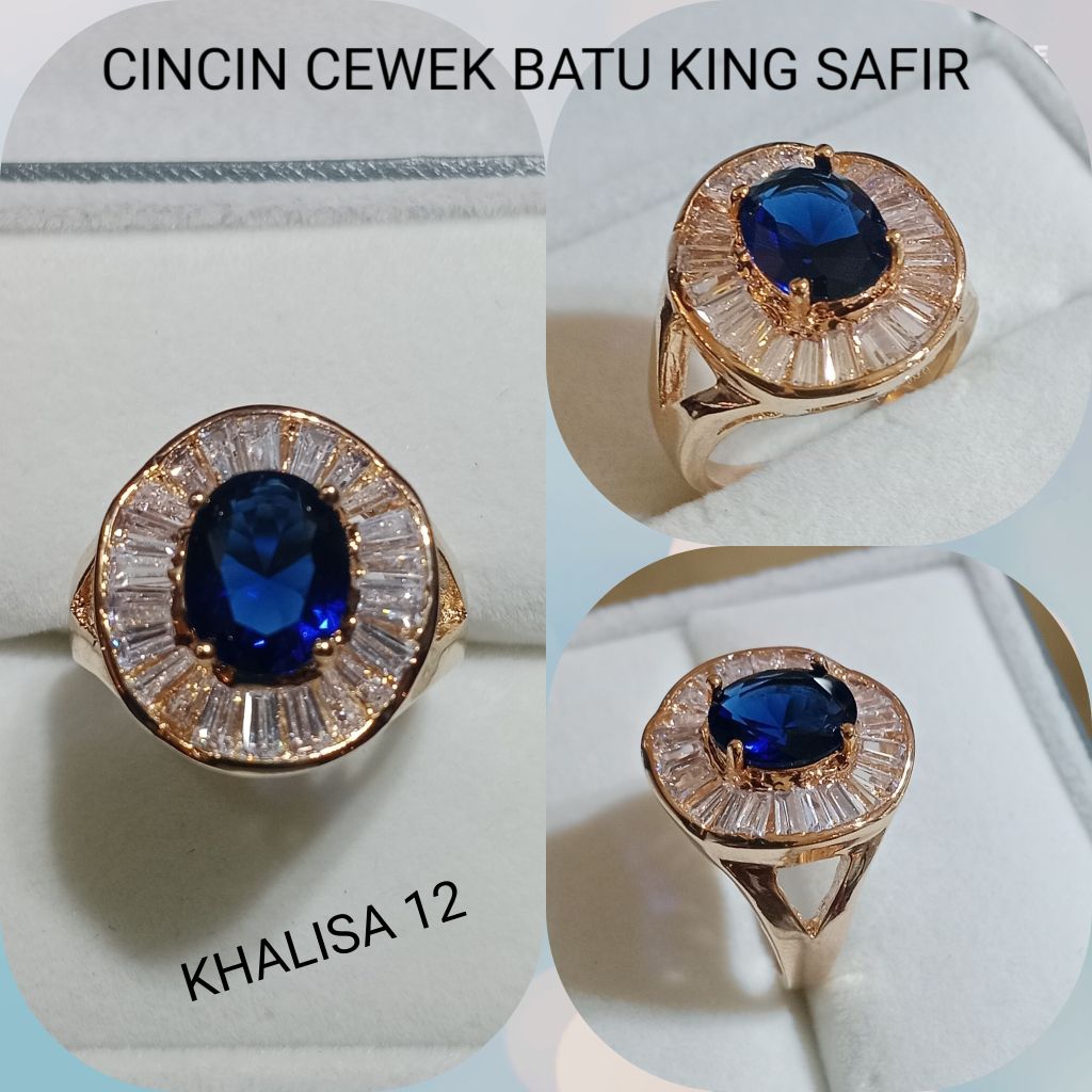 CINCIN WANITA BATU KING SAFIR