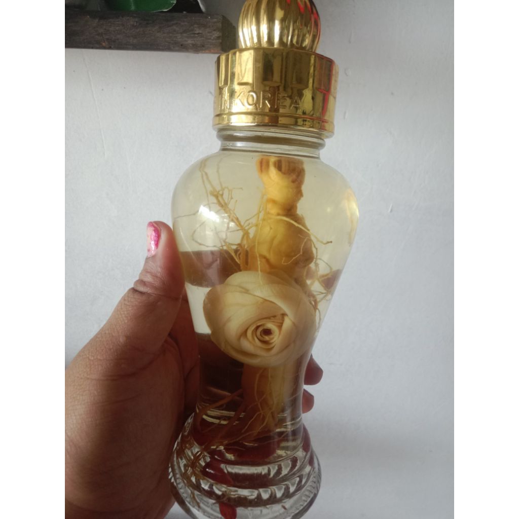 

gingseng korea bunga