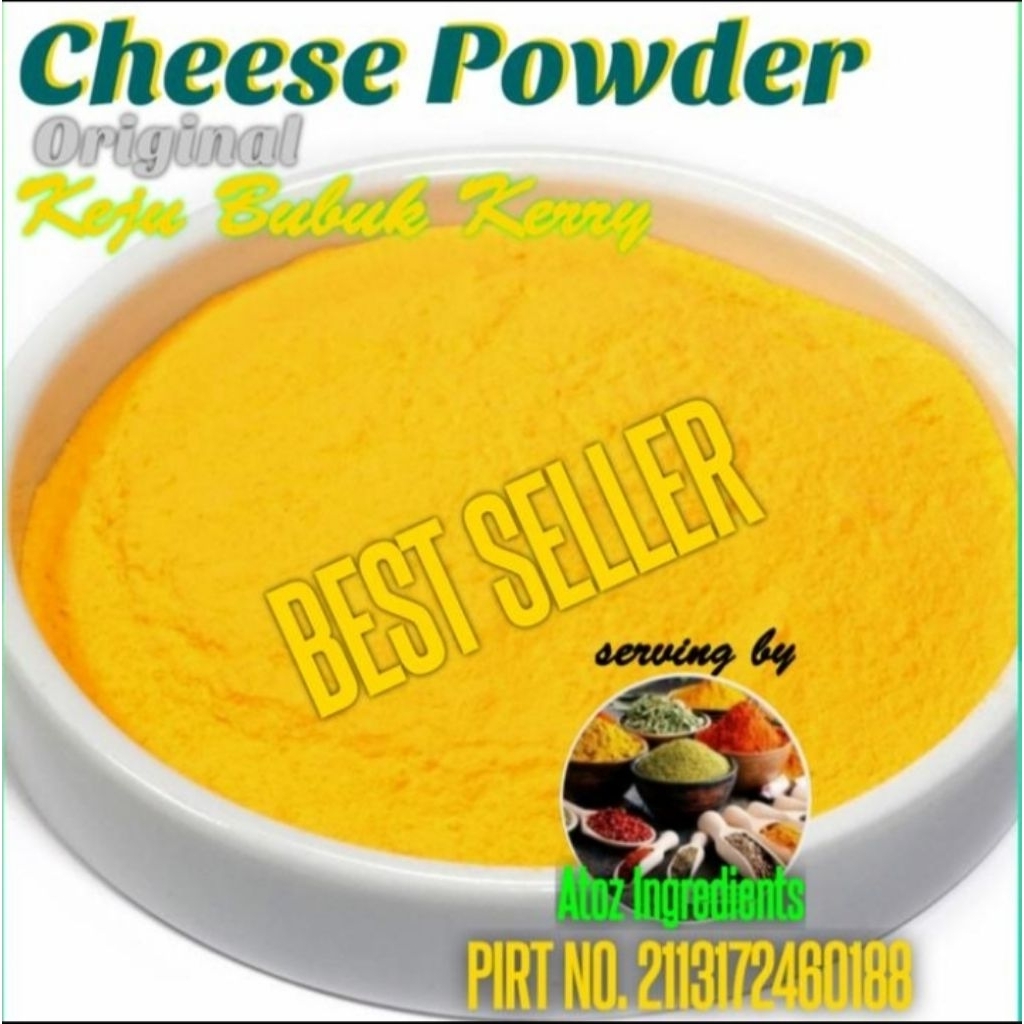 

Keju Bubuk Merk Kerry 1kg / Kerry - Cheese Powder 1kg