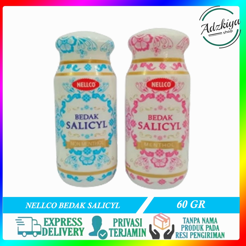 Bedak Nellco Salicyl 60 Gram Anti Gatal/NELLCO BEDAK SALICYL