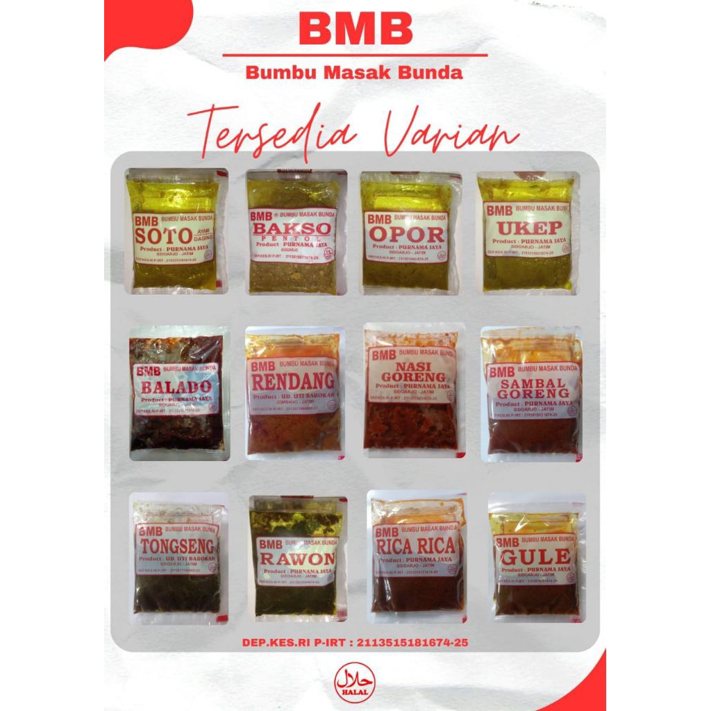 

[2026] Bumbu Instan Bumbu masak BMB