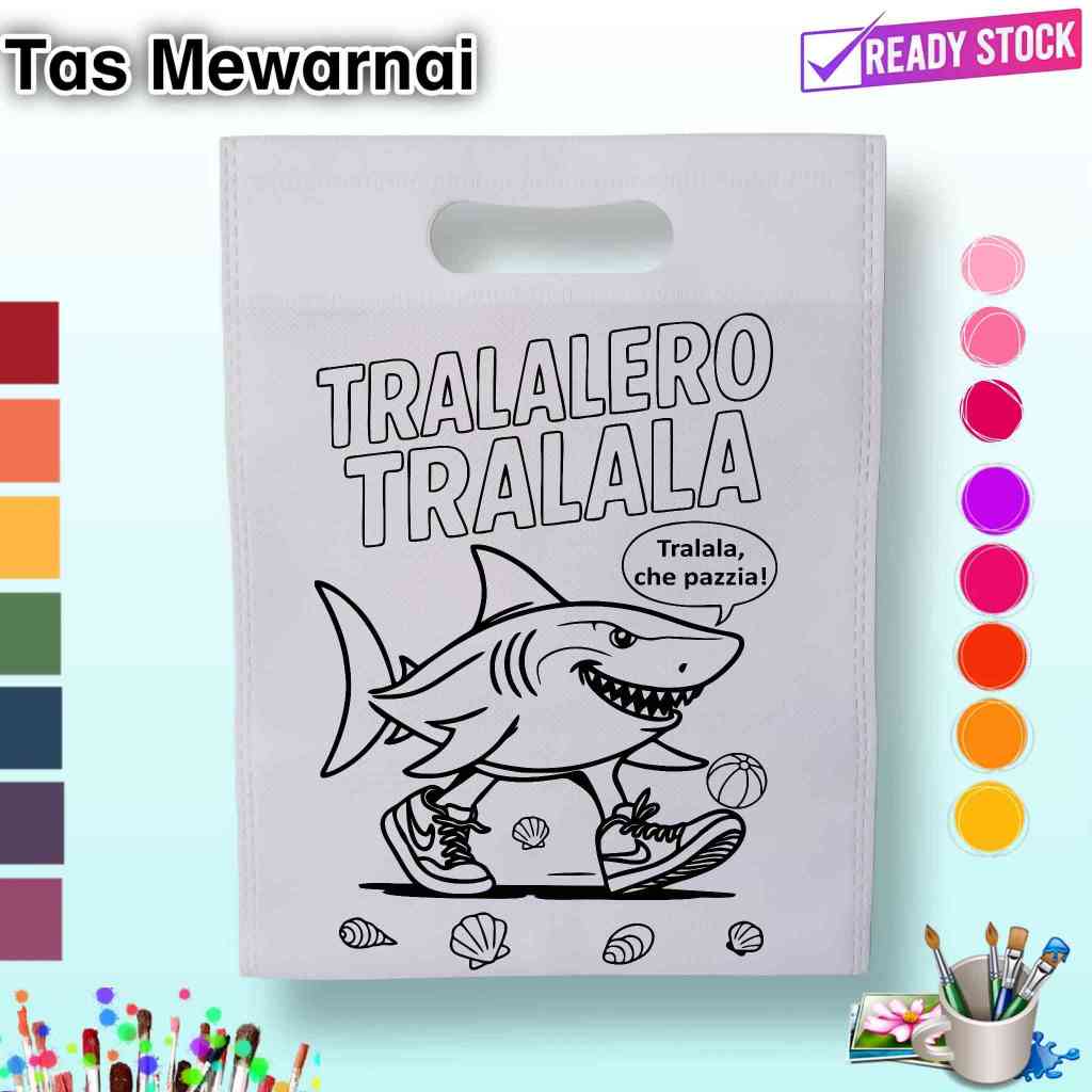 

Tas OVAL Mewarnai Anak-anak Kain spunbond (Harga per PCS) Ukuran 20x26