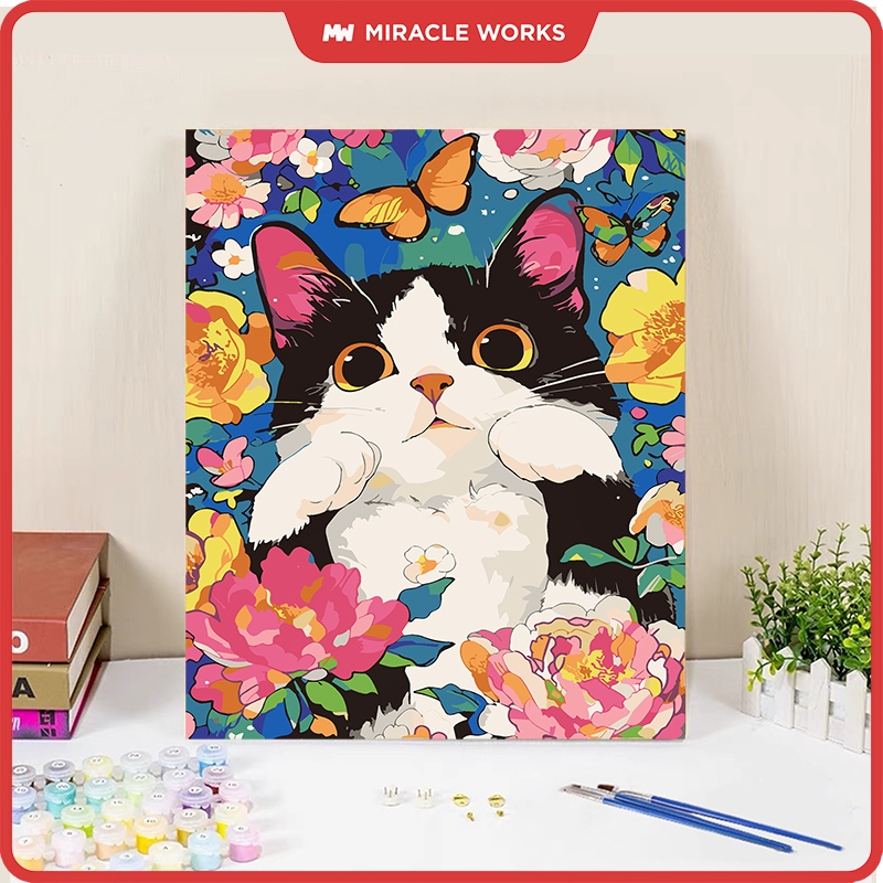 

MW Paint By Number Kit 30x40cm Lukisan Kanvas DIY Digital Painting Kit